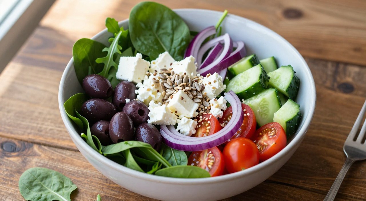 keto mediterranean bowl