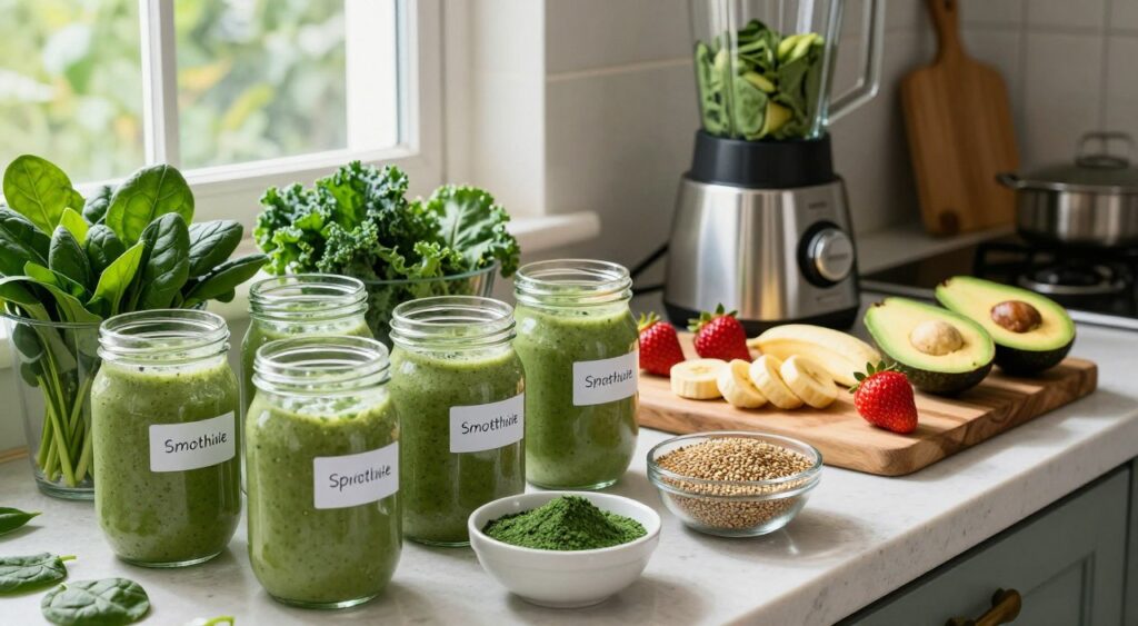 meal prep for smoothies