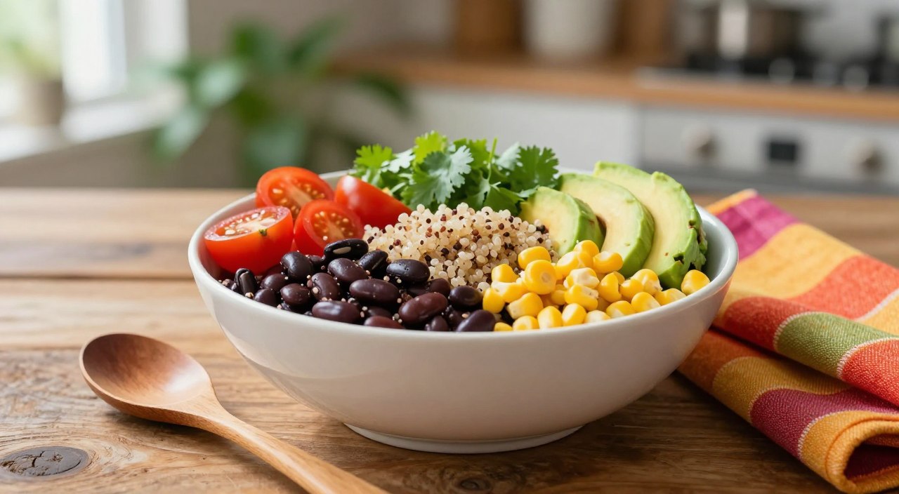 vegan burrito bowl