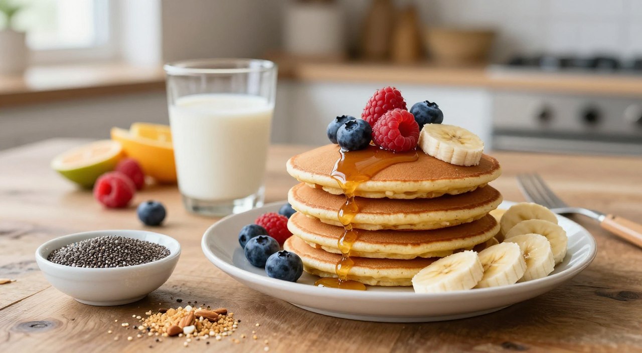 vegan protein pancakes